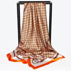 90 Silk Scarf-Figure 8# / 90*90cm