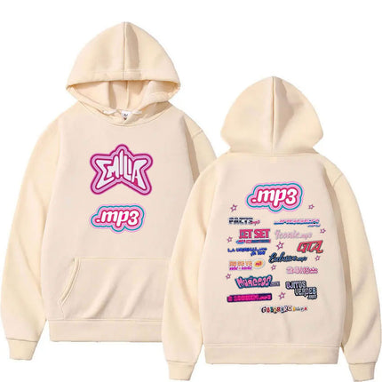 Emilia Mernes Mp3 Tour 2024 Print Hoodie Men Women's Retro H