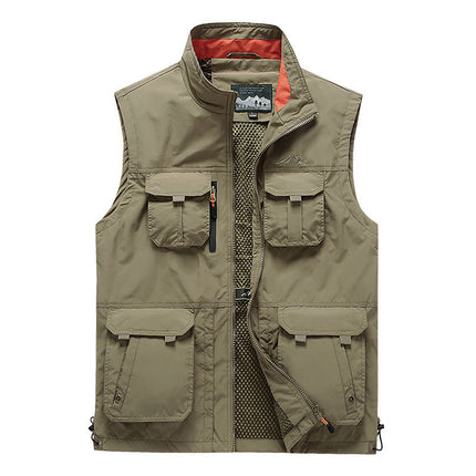 Volunteer Vest Custom Printed Logo Advertising Event Group Clothing Publicity Work Supermarket Employee Clothing Jacket Printing