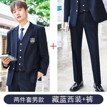 Wholesale New Autum Clothing for Men and Women, Middle and High School Uniforms, Jk Uniforms, Suits, Three-Piece College Style Suits