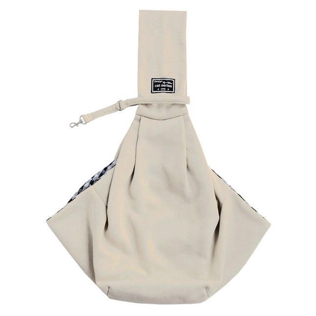 Portable Breathable Cat Carrier Bag for Outings, Pet Travel Backpack, Single-Shoulder Crossbody Bag, Large Capacity Cat Bag