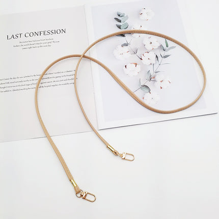 New Crossbody Bag with Mobile Phone Lanyard Diy Women's Bag Replaceable Strap Simple All-match PU Leather Shoulder Strap Wholesale