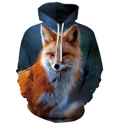 Cross-Border European and American Amazon Men's Animal Scorpion Pullover 3D Digital Printing Hoodie Long-Sleeved Jacket Sweatshirt