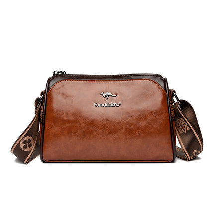 Cross-border Fashion Women's Bag New Retro Double-sided Pillow Bag Light Luxury Internet Popular Shoulder Bag Crossbody Bag