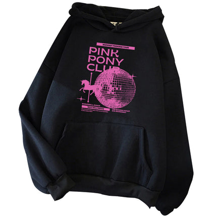 Chappell Roan Pink Pony Club Hoodie Chappell Roan Fan Gift Harajuku Cover