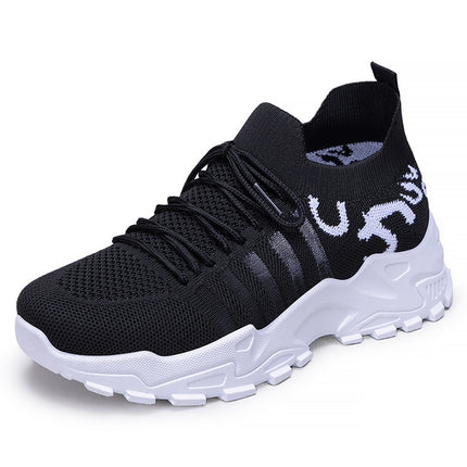 Women's Shoes Spring Popular New Dad Shoes Shoes Mesh Breathable Korean Style Sneakers Retro Running Shoes