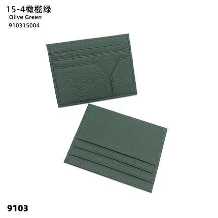 2025 Cross-Border Hot-Selling Ultra-Thin Creative Leather Card Holder Men's Commuter Bag First-Layer Cowhide Women's High-End Card Holder