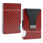 Red carbon fiber (clip)