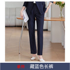 Single piece navy blue trousers / S