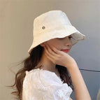 [pleated m logo] beige / One size fits all