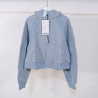 Sky blue 039 half zipper sweatshirt / M/4 code fit 45.00 kg-55.00 kg