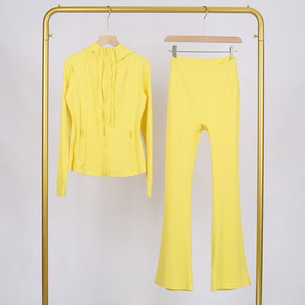 Lulu Df Stand-Up Collar Jacket Short Coat Tight-Fitting Stand-Up Collar Stretch Jacket with Gold Zipper Fitness Yoga Wear