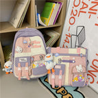 Single Shoulder Two-Piece-Purple / Naked bag