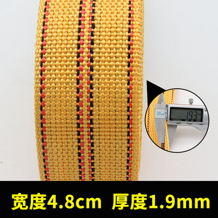 Cargo binding belt with hook 5cm truck container tensioner universal tightening rope bandage car fixing belt