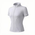 Fish belly gray top / S