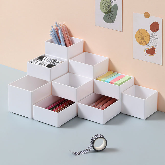 Mirror Cabinet Storage Box Bathroom Cosmetics Storage Rack Dressing Table Skin Care Product Mask Bathroom Desktop Organization Box