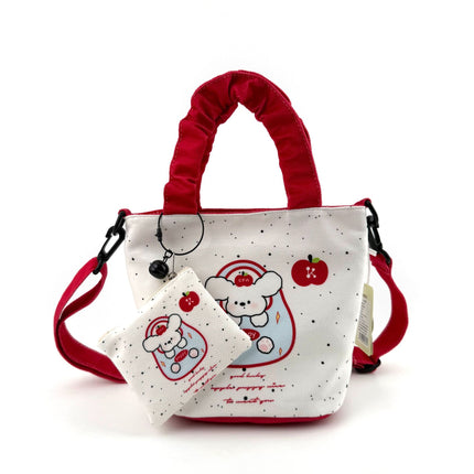 New Girls Handbag Storage Bag Cute Lunch Box Bag Handbag Mother Bag Korean Cartoon Bag Hand Bag