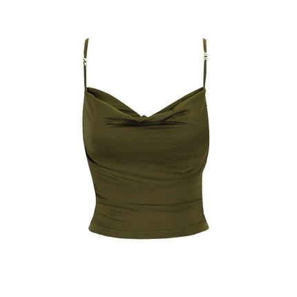 Ad327 Sexy Fashion Suspender Tube Top Cross-Border Export Summer New Style Comfortable and Skin-Friendly Backless Top