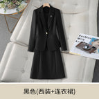 Black (suit + dress) / S