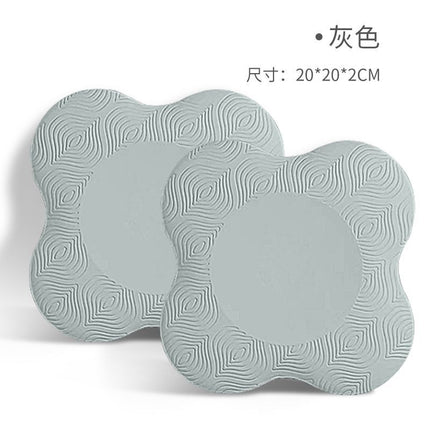 Flat Plate Support Pad Elbow Support Pad Thickened Yoga Elbow Pad Home Sports Kneeling Pad Floor Mat Elastic Knee Pad Soft Mat