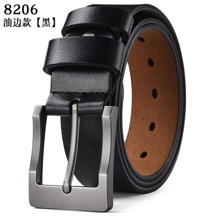 Men's Genuine Leather Vintage Casual Pin Buckle Cowhide Belt, Men's Belt, Factory Wholesale Direct Sale, Versatile