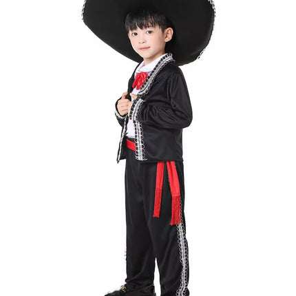 Children's Day Parent-Child Style Mexican cosplay Ethnic Style Dance Festival Party Stage Makeup Performance Clothes