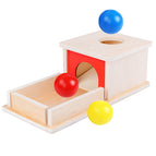 Permanent target box (three balls Red Yellow Blue)