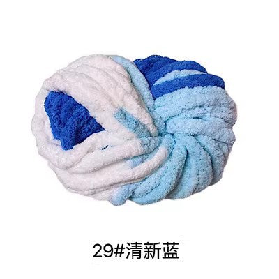 Cat Tail Extra Thick Ice Line Finger Knitting Scarf DIY Blanket Cat Nest Cushion Extra Thick Wool Ball