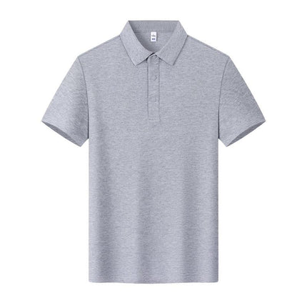Summer Short-Sleeved Polo Shirt Work Clothes Custom T-Shirt Printed Logo Company Corporate Group Clothing Embroider Classy Business t