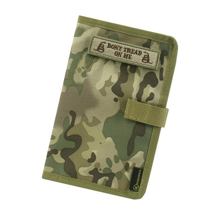 Cross-Border Tactical Stationery Outdoor Tactical Portable Notepad Loose-Leaf Detachable A5 Notebook Protective Cover