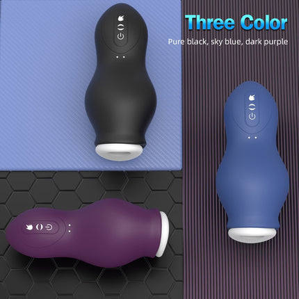 Automatic Male Masturbator Vagina Pussy Sucking Vibration Massager Real Penis Blowjob Masturbation Cup Adult Sex Toys For Men18