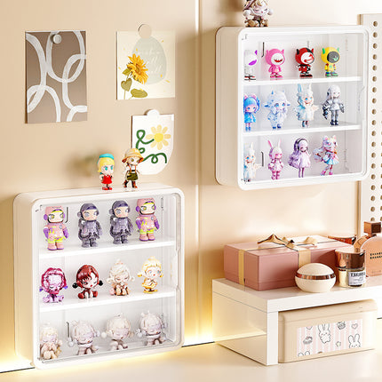 Blind Box Storage Display Rack Wall-mounted Bubble Mart Display Box Display Hanging Wall-mounted Storage Rack Transparent Hand Cabinet