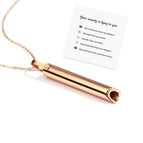 Rose gold 02 o chain with buckle