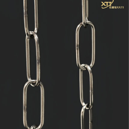 Pure titanium welded joint industrial chain corrosion-resistant lightweight dog chain pet chain outdoor anti-slip chain clothes titanium chain