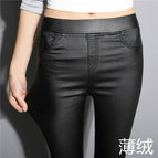 Elastic waist thin fleece / M