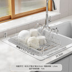 201 stainless steel telescopic drain rack (split type)