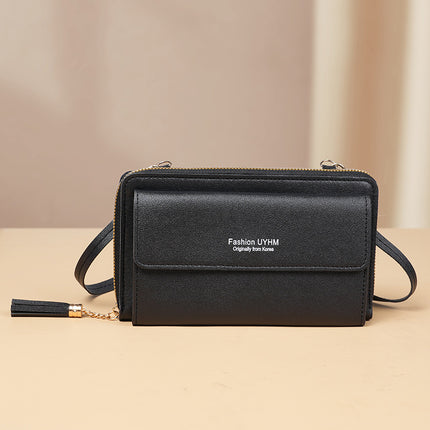 Factory Wholesale Mobile Phone Bag Women's Small Crossbody Shoulder Bag Multifunctional Multi-Card Holder Mini Small Bag Wallet