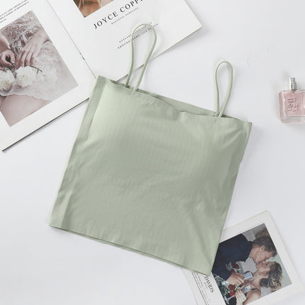Traceless Beauty Back Tube Top One-piece Anti-walking Breathable Sling Small Vest for Summer Sexy Spice Girl Women's Chest Wrapping
