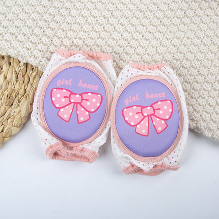 Children's knee pad adjustable elbow pad infant crawling protective gear toddler anti-fall artifact mesh breathable knee pad cover