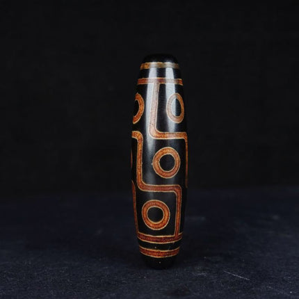 Wholesale High-Quality Xizang Dzi Beads, Old Agate Dragon Dzi Beads, Nine-Eye Dzi Beads, Xizang Agate Dzi Beads, Loose Bead Accessories