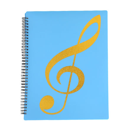Shuangyi Source Factory 40/60 Page Music Score Folder A4 Piano Score Book with Printable Logo