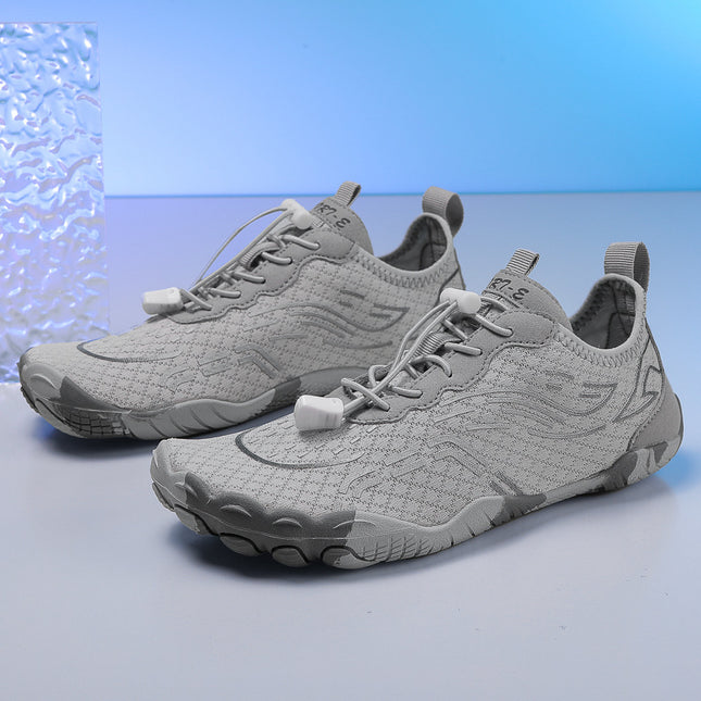 New Cross-Border Water Shoes for Couples, Outdoor Beach Shoes, Hiking, River Trekking, Five-Finger Swimming, Breathable