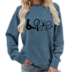 Gray blue (black font) / S