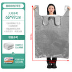 65*97 silver gray thickened 10 pieces