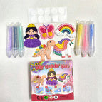 6 point pen 5 new soft glue pattern [sealed color box]]