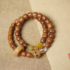 Monkey head straight cut drum beads 8*9mm dumb style