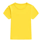 Yellow Children's Quick-Dry T-Shirt / S (height 90cm-100cm)
