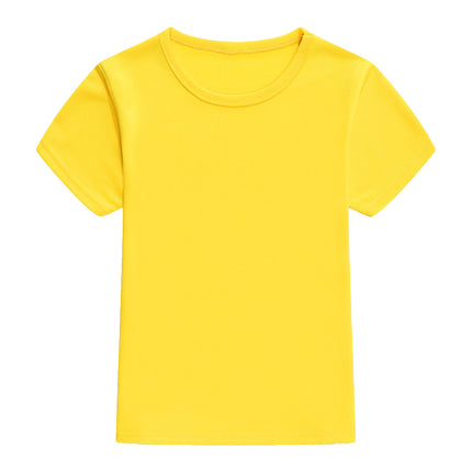 Summer Kindergarten Class Uniform Printed Primary School Student Summer Camp Quick-Drying T-Shirt Children's Day Advertising Shirt Kidsren's T-Shirt Customization