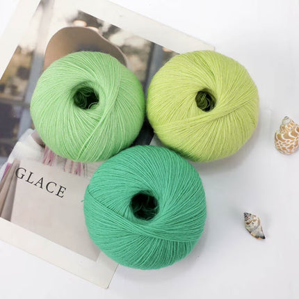 Manufacturer Wholesale 238 Wool Thread Hand-Knitted Shawl Hat Baby Wool Fluffy Wool Thread Ball 50g