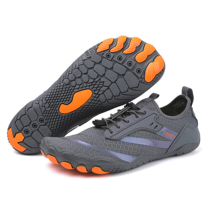 New Outdoor Beach Shoes Swimming Diving Wading Shoes Couple Non-slip Tracing Shoes Hiking Five Finger Fitness Hiking Shoes